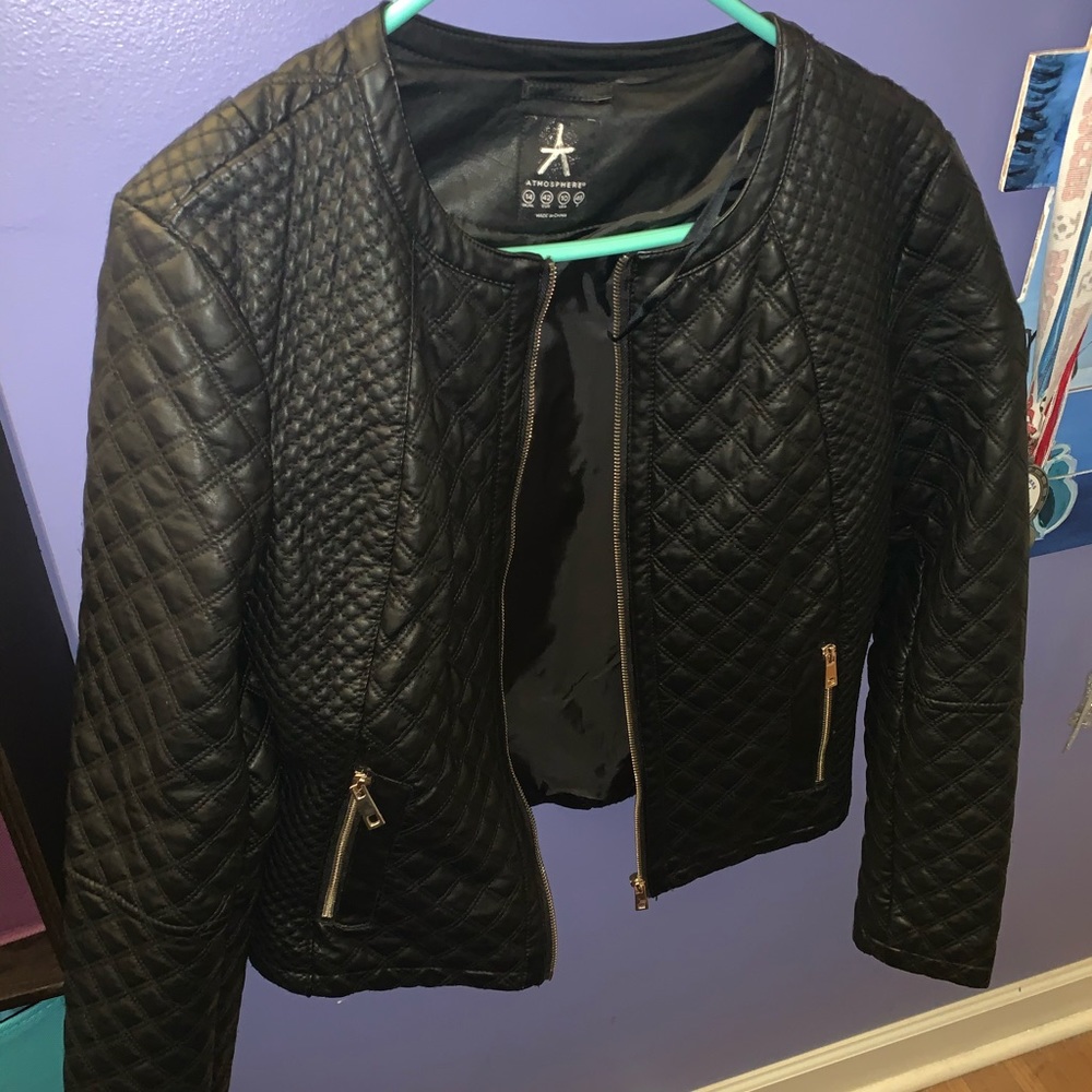 Leather jacket